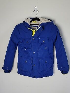 LAND'S END Down Filled Hooded Coat Jacket 5/6